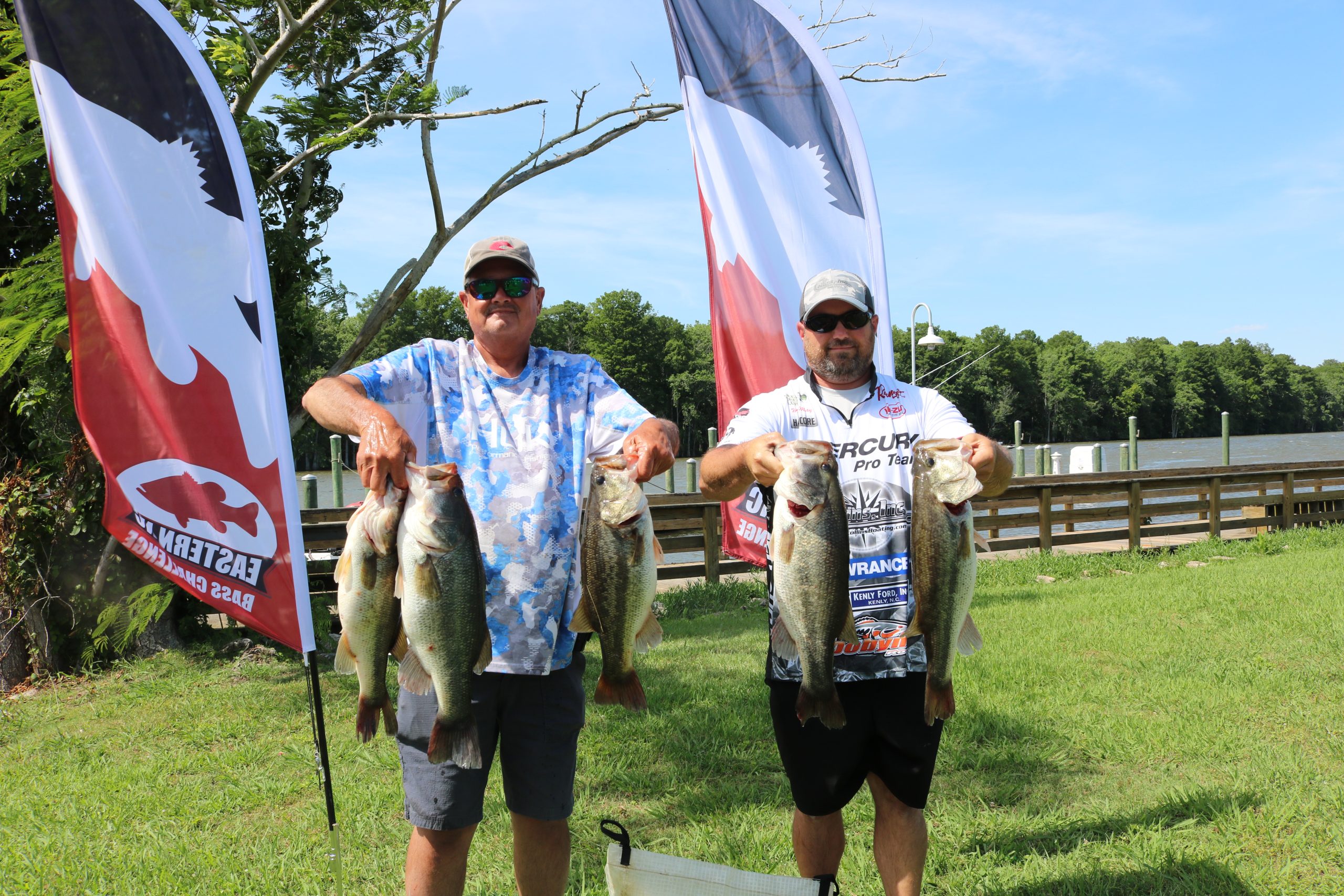 Mike May and Dale Winstead Bring 25 lbs to the Scales! - Eastern NC Bass  Challenge